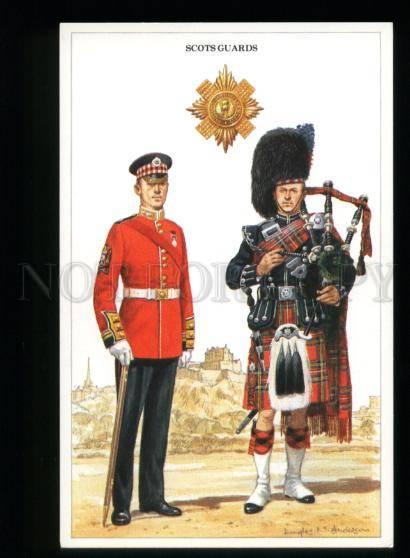 137227 British Army Scots Guards Bag-pipe by Anderson