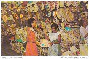 Jamaica Kingston Victoria Crafts Market Straw Section