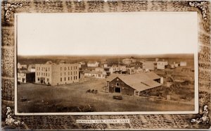 Cupar Saskatchewan General View SK Sask Unused Rumsey RPPC Postcard H55