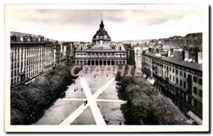 Postcard Old St Etienne La Place de l & # 39Hotel City