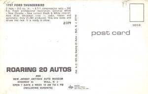 1957 Ford Thunderbird Unused 