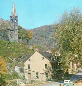 Postcard WV Harpers Ferry - Stage Coach Inn