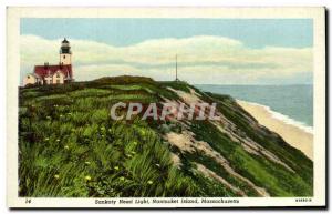 Old Postcard Sankaty Head Light Nantucket Island Massachusetts
