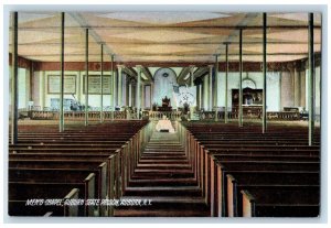c1910's Men's Chapel Auburn State Prison New York NY Unposted Postcard