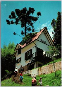 Alberto Santos Dumont's House Brasil Postcard