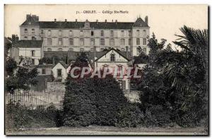 Cholet - College Ste Marie - Old Postcard