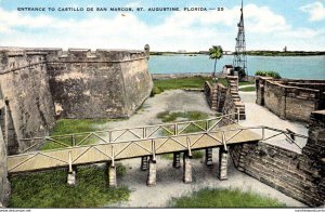 Florida St Augustine Entrance To Castillo De San Marcos