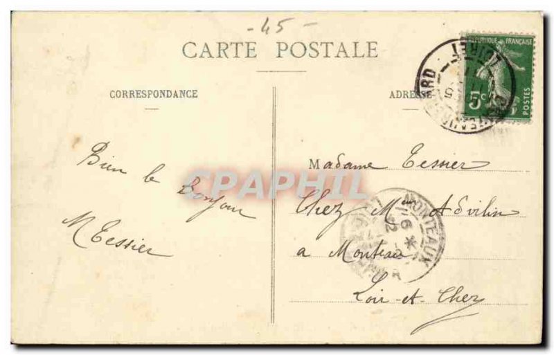 Chateaurenard Old Postcard L & # City 39hotel