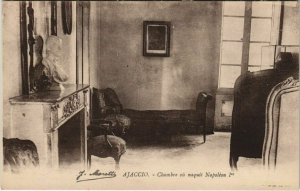 CPA Ajaccio Chambre ou naquit Napoleon 1er CORSICA (1077513)