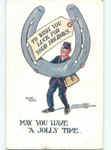 Divided-Back COMIC SCENE Great Postcard AA9936