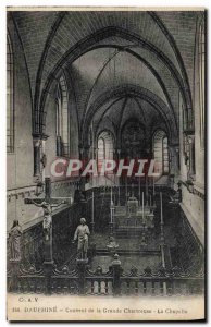 Old Postcard La Grande Chartreuse Monastery Chapel