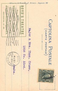 LPD15 Opera Madam Butterfly Artist Signed Postcard