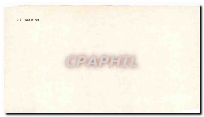 Postcard Modern Gap night