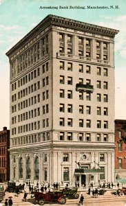 Manchester, New Hampshire - Amoskeag Bank Building - in 1908