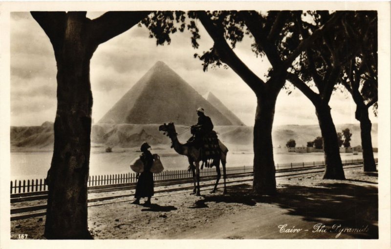 CPA Lehnert & Landrock 167 Cairo - The Pyramids EGYPT (917396)