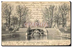 Old Postcard Chateau d & # 39eau the place Darcy Dijon