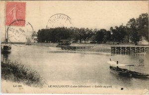 CPA LE POULIGUEN Entrée du port (150617)