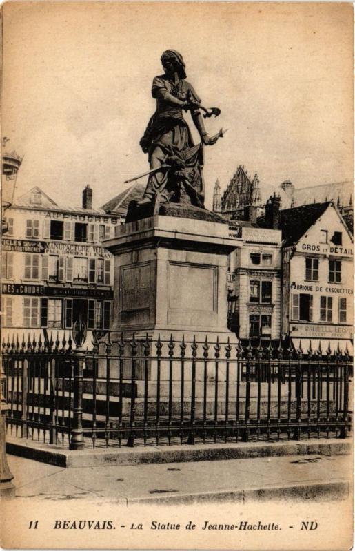 CPA BEAUVAIS - La Statue de Jeanne-Hachette (291556)