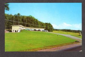 ME Moon Glo Motel Rts 2 & 4 FARMINGTON MAINE POSTCARD