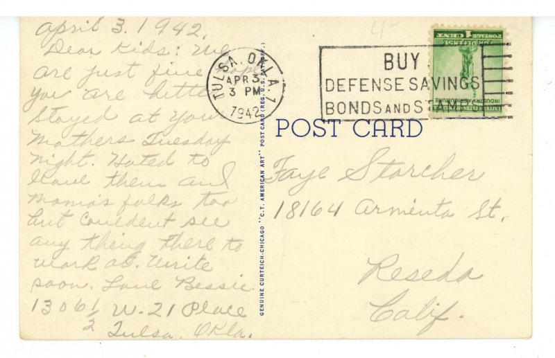 OK - Cushing. F.W. Woolworth Store, Main Street ca 1941