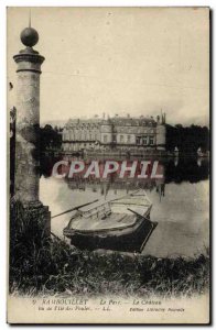 Old Postcard Rambouillet Chateau Park