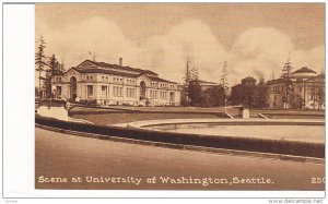 Scene At University Of Washington, SEATTLE, Washington, 1900-1910s