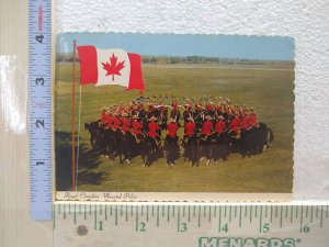 Postcard Royal Canadian Mounted Police, Canada