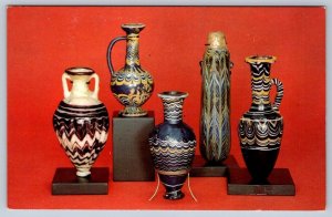 Egyptian Glass, Corning Museum Of Glass, Corning New York, Vintage Postcard