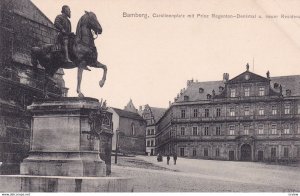 BAMBERG, Bavaria, Germany, 1900-1910s; Carolinenplatz Mit Prinz Regenten-Denk...