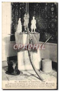 Old Postcard Memories of Lamartine 1848 This sword usually poet Lamartine in ...