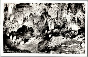 RPPC The Coral Gardens, Oregon Caves OR Vintage Postcard L33