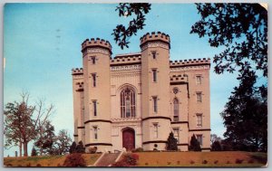 Vtg Baton Rouge Louisiana LA Old State Capitol 1950s Chrome View Postcard