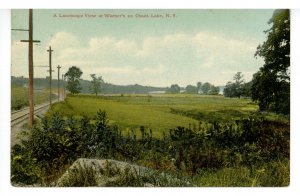 NY - Chautauqua Lake. Landscape View at Warner's