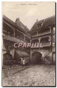 Old Postcard Obernai Old House