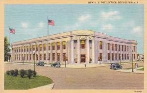 New York Rochester Post Office Curteich