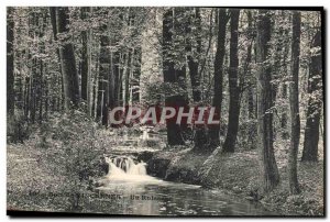 Old Postcard Bois de Vincennes A Creek