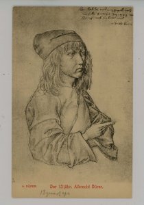 Der 13 Jahr Albrecht Durer Self portrait by Durer at age 13.