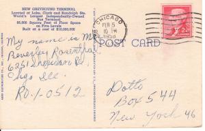 US    PC1684 GREYHOUND BUS TERMINAL, CHICAGO, IL