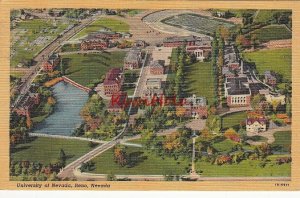 Postcard University of Nevada Reno Nevada NV