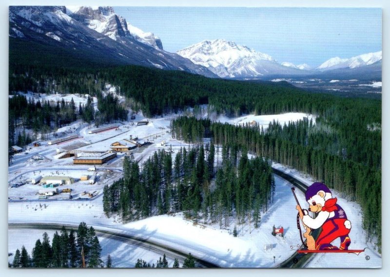 2 Postcards CANMORE NORDIC CENTRE, Alberta Canada ~ 1988 WINTER OLYMPICS 4x6