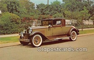 1931 Packard Coupe Covina, CA, USA  Automotive Postcard