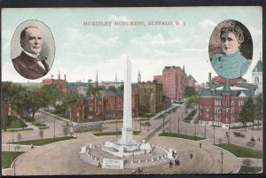 America Postcard - President McKinley Monument, Buffalo, New York U1237