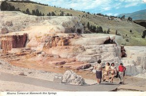 Lot118  usa california minerva terrace at mammoth hot springs