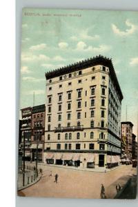 BOSTON MA Masonic Temple c1910 Postcard