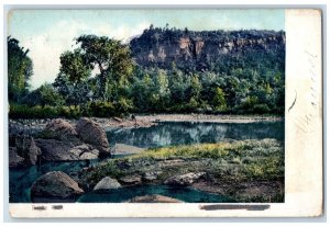 1907 Eagle Cliff Catskill Mountains NY Douglasville Pennsylvania PA Postcard 