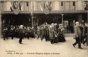 CPA LYON - Arrivée des Delegations Anglaises et Ecossaises (426817)