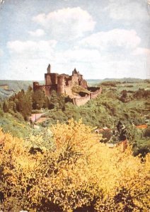 Chateau de Vianden Postal Used Unknown, Missing Stamp 