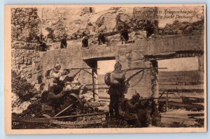 Germany Postcard Patrol from the East Prussian Theater c1930's Unposted