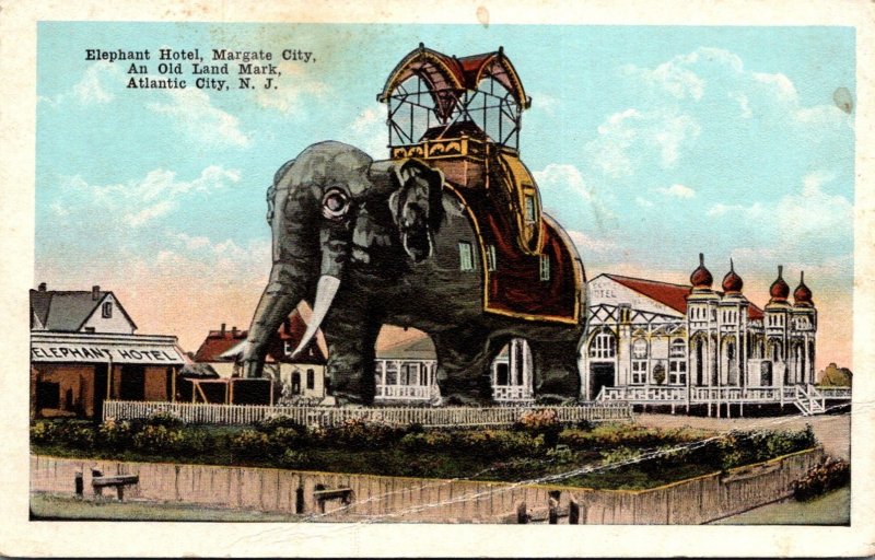 New Jersey Atlantic City Elephant Hotel Margate City