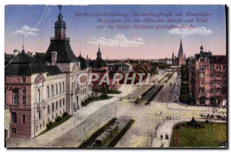 Old Postcard Berlin Charlottenburg